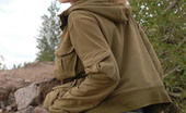 Pee Hunters 418657 Petite Blonde Shows Ass And Takes A Leak Outdoors
