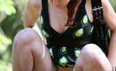 Pee Hunters 418681 Cute Young Redhead Got Busted Pissing In The Woods
