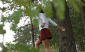 Pee Hunters 418692 Raunchy Schoolgirl Does A Number One In The Woods
