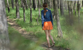 Pee Hunters 418716 Young Babe Goes For A Wee On An Empty Forest Path
