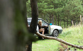 Pee Hunters 418735 Beautiful Blonde Caught Pissing At A Camping Site
