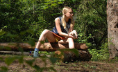 Pee Hunters 418739 Girl Stops To Smoke A Cig And Take A Leak In Woods

