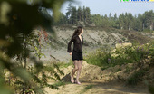 Pee Hunters 418747 Delicious Naked Brunette Takes A Leak In The Bush
