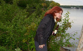 Pee Hunters 418837 Spying On Drunk Girl Peeing Near Lake
