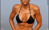 Muscularity Christine Le Monde 419305 Ripped And Beautiful Christine Is One Of The Most Beautiful 50 Year Olds In The World, She Just Started Competing In NPC Bikini Competitions In Mid 2011 And Is Moving Up To Figure Now. This Is Her First Professional Photo Shoot, And She Gets Erotically To