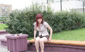 Hot Pissing 419697 Foxy Pees In Public Impudent Redhead Girl Moves Her Panties Aside To Do A Pee In Public
