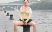 Hot Pissing Riverside Urination Slut Spreads Her Twat To Take A Maximum Advantage In Riverside Pissing
