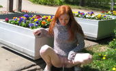 Hot Pissing 419734 Sunny Street Pissing Girl Gets Daring Enough To Get Squatted And Start Doing A Pee Outdoors
