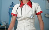 Exposed Nurses Kate 421493 Kate Nurse Uniform Fetish Masturbation At Clinic
