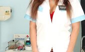 Exposed Nurses Andrea 421669 Gorgeous Nurse Bitch Andrea Toys Herself At Doctor Office
