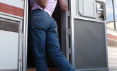 Foot Factory Ashley Renee 421831 08-15-2012 Ashley And Her Dirty Soles Have Fun With Two Guys In An RV.
