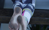 Foot Factory Lillith Lust 421872 11-20-2013 Lillith Has Filthy Soles And Strips On The Stairs
