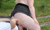 Fat Sitting 422384 BBW Rebecca Punishes Her Slave By The Pool
