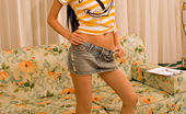 Thai Chix 422747 Thai Babe Miko Dropping Her Denim Skirt
