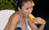 Thai Chix 422768 Thai Rowena Sucking A Banana
