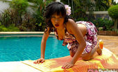 Thai Chix 423359 Thai Nicha Stripping By Pool
