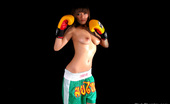 Thai Chix 423589 Thai Boxer Shanya Posing Topless
