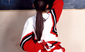 Sexy Olympics 424004 Sporting Girl With Great Tits Poses In Cheerleader Uniform 

