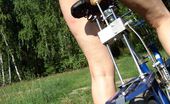 Sexy Olympics 424012 Horny Blonde With Big Tits Rides Nasty Fucking Bike Outdoors 
