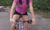 Sexy Olympics 424069 Biker Girl Bernadette Takes A Break To Pee On The Street 

