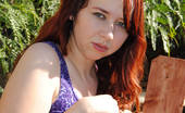 Revenge Ex GF 424150 Redhead Ex Girlfriend Alisyn Hangs Out In The Backyard And Gets Naked In This Steamy Outdoor Scene