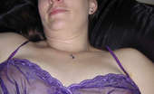 Dirty Wives Exposed Sultry MILF In Her Purple Lingerie
