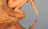 Skokoff 428026 Frances Tall Slim Brunette Teen Getting Nude In The Sunrise Rays
