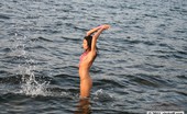 Skokoff 428071 Nivetta Brunette Teen Getting Wet In The Sea
