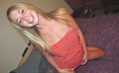 She's New 428470 Casi J Cute Petite Blond With A Nice Body Strips Down And Has Fun With A New Toy
