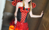 POV Life 431595 Soleil Cute Trick Or Treater Blonde Teen With Great Boobs Gives Hot Blowjob In Halloween Outfit And Shows Her Shaved Wet Pussy
