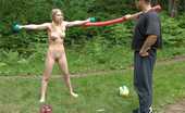 Special Exercises 431993 Blonde Gymnast Gets Stripped For Her Coach
