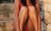 In Focus Girls 435980 Melanie Raven Toyer Bikini Hottie Strips And Plunges Dildo Into Wet Quim Outside
