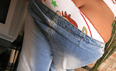 Jeans And Panties 438264 Jeans And Panties Braided Brunette Shows Off Her Apple Bottom In Tight Jeans
