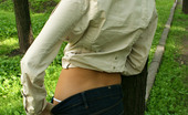 Jeans And Panties 438294 Jeans And Panties All Natural Beauty Takes Off Her Tight Denim Jeans In The Woods
