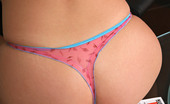 Jeans And Panties 438301 Jeans And Panties Naughty Denim Shorts Girl Flashes Her Colored Sheer Thongpanties

