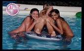 Indian Pleasure Hot Indian Girls Pool Party
