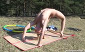 Nude Sport Videos 441223 Nude Blond Exercises Outdoors
