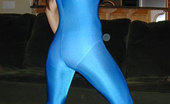 Panty Girlfriends 441541 Chick Flaunts Blue Spandex
