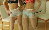 Minnie And Mary 441725 Pantyhose Lesbians Minnie And Angee
