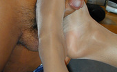Nylon Passion 442479 Pantyhosed Milf Gives Footjob And Fucked Pantyhosed Milf Blonde Milana Enjoys Pantyhose Footjob And Hardcore Fuck With Her Boyfriend
