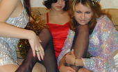 Nylon Passion 442676 Pantyhose Lesbians Christmas Threesome Three Teen Pantyhose Lesbians Celebrate Merry Christmas And End Up With Hot Lesbian Pantyhose Threesome
