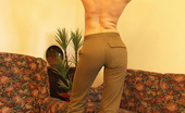 Nylon Passion Nylon Underwear Pretty Blonde Teen Takes Down Pants To Show Nylons
