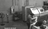 Busted On Film 443532 Slutty Phone Operator Caught On CCTV Getting Wild Phone Operator Caught On CCTV Getting Wild
