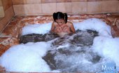 Hot Manila Nights Teen Pinay Angel Having A Ball In A Hot Tub
