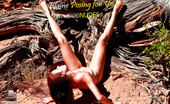David Nudes 448632 Elaine Elaine Posing For You To Be An Age Old Tree In The Desert......
