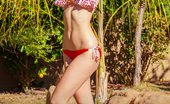 David Nudes 448898 Debbie Bikini Strip Babe Reveals Huge Boobs As She Strips Off Her Bikini Top...
