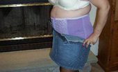 Lingerie BBW 452676 Lingerie BBW BBW Wearing Girdle And Nylons

