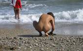 X Nudism This Teen Nudist Strips Bare At A Public Beach
