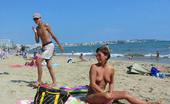 X Nudism 453309 This Teen Nudist Strips Bare At A Public Beach
