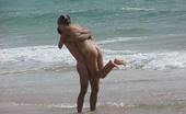 X Nudism 453335 Young Nudist Friends Naked Together At The Beach
